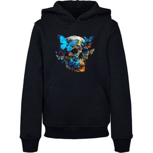 Sweatshirt 'Schmetterling Skull'