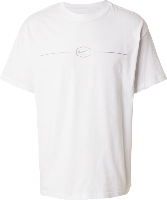 Nike Sportswear Shirt 'M90 FW MBR CNCT 2'  grijs / wit