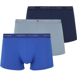 Tommy Hilfiger - Um0um03617 - Trunk Boxers - Nobel Blauw - 3 Eenheden