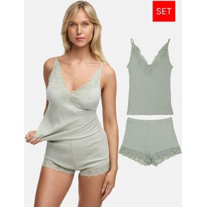 Tazzio Korte pyjama 'F909'  lichtgroen