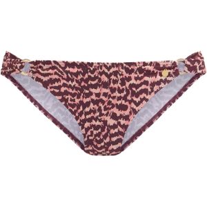 LASCANA Bikinibroek  gemengde kleuren / bordeaux