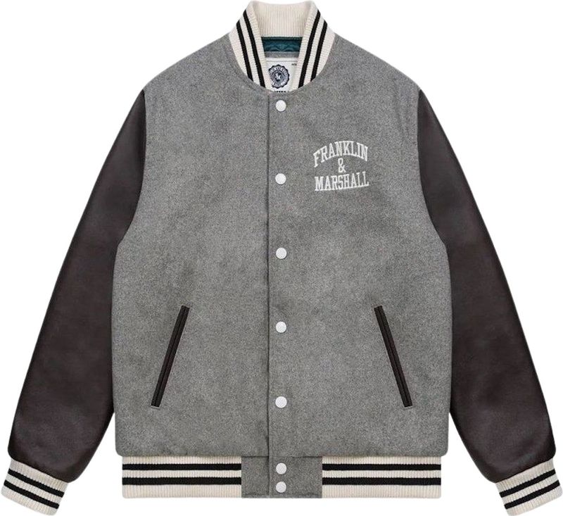 Franklin & Marshall - Jasje - Blauw - Katoen