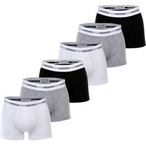 LACOSTE Boxershorts  grijs / zwart / wit
