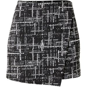 ABOUT YOU Broek 'Selma'  zwart / wit