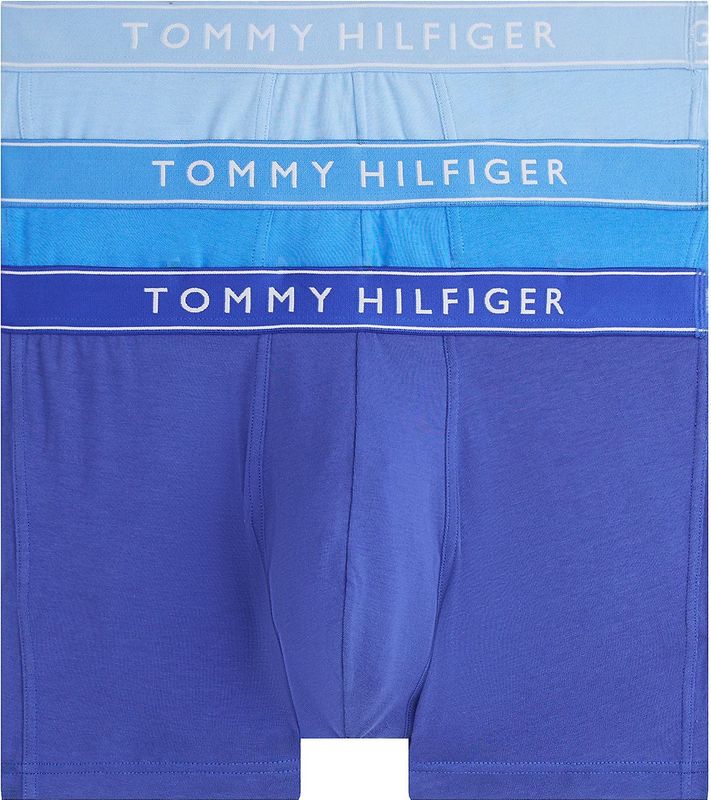 Tommy Hilfiger - Boxershorts - Blauw - 3 Pack
