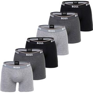 BOSS Boxershorts  grijs / grijs gemêleerd / zwart
