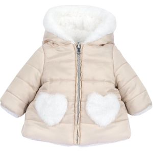 Chicco Winterjas  beige / wit