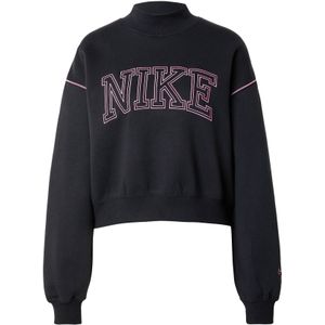 Nike Sportswear Sweatshirt 'Phoenix'  neonroze / zwart