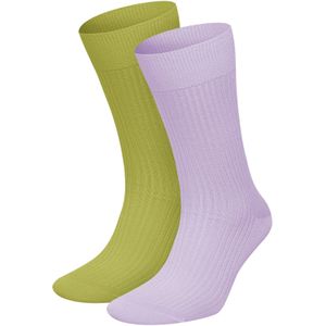 DillySocks Sokken  groen / pastellila