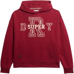 Superdry - Athletic Essentials Applique Relaxed Hoodie - Oversized
