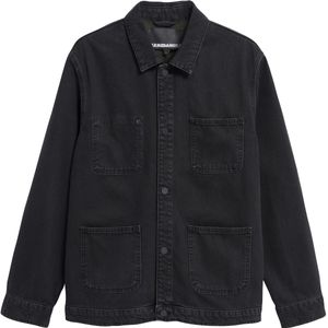 ARMEDANGELS Tussenjas  zwart gemêleerd