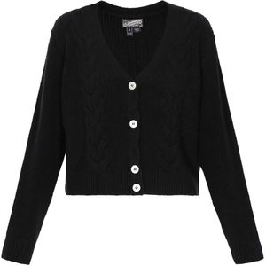 DreiMaster Vintage Gebreid vest  zwart