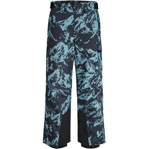 JACK & JONES Outdoorbroek 'JJAW25'  turquoise / zwart