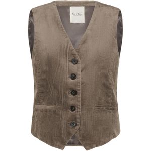 Part Two Bodywarmer 'Linka'  donkerbeige