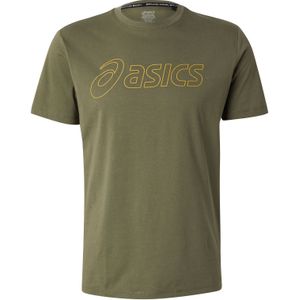 ASICS Functioneel shirt  donkergeel / olijfgroen