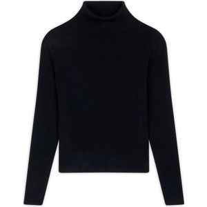 JUST CASHMERE Trui 'LANAIS'  zwart