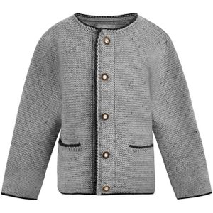 STOCKERPOINT Gebreid vest 'Malo'  grijs / zwart