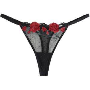 Lindex String 'Belle'  groen / rood / zwart