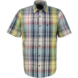 Faded Yellow - Overhemd - Katoen - Kentkraag - Met Geborduurd Logo