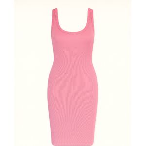 Nudyess Zomerjurk 'Tina Midi'  pink