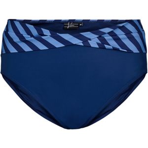 Swim by Zizzi Bikinibroek 'Stina'  nachtblauw / hemelsblauw