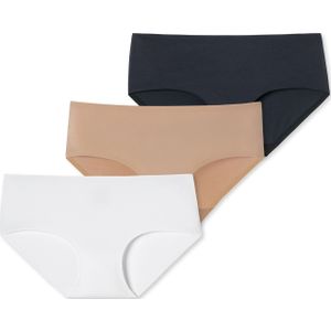 SCHIESSER Broekje ' Invisible Soft '  beige / zwart / wit