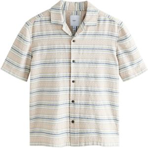 Next Overhemd  beige / blauw / wit