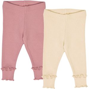Müsli by GREEN COTTON Leggings  beige / pink