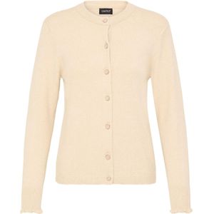 Oxmo Gebreid vest ' OXBMMNERA CARDIGAN '  lichtbeige