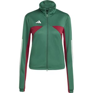 ADIDAS SPORTSWEAR Trainingsjack 'TIRO'  groen / donkerrood / wit