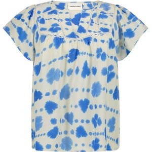 Fabienne Chapot Blouse  blauw / wit