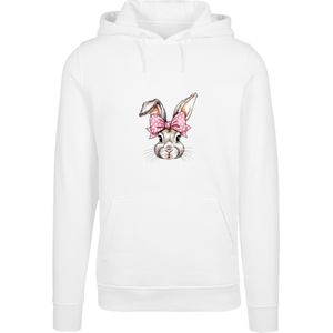 F4NT4STIC Sweatshirt 'Niedlicher Hase mit Schleife'  bruin / pink / wit