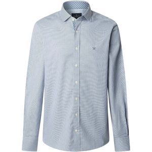 Hackett London Overhemd  lichtblauw / offwhite