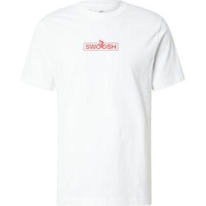 Nike Sportswear Shirt 'CLUB'  rood / wit