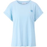 Rich & Royal - T-shirt - Hemelsblauw - Losse Pasvorm - Katoen