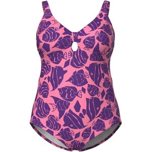 Ulla Popken Badpak  lila / fuchsia