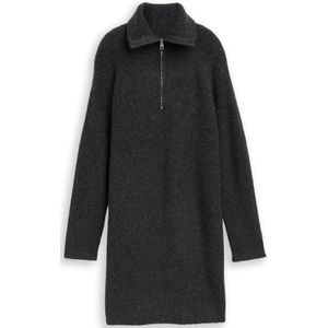 TOM TAILOR DENIM Gebreide jurk  antraciet