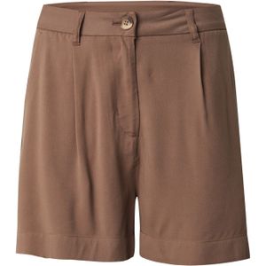 mazine Bandplooibroek  lichtbruin