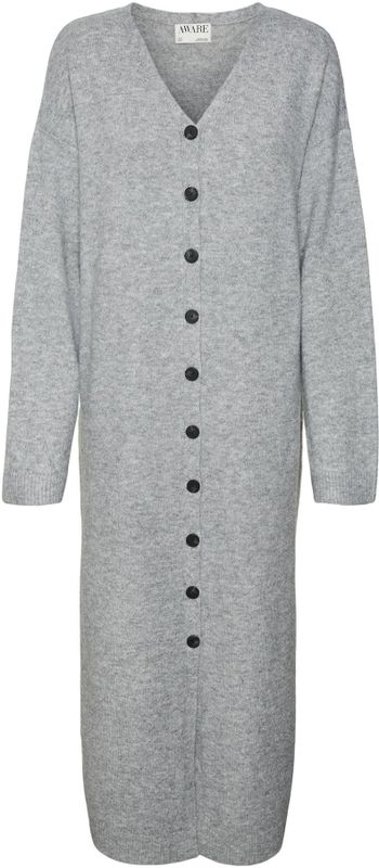 Awninna - Lange Jurk - Gebreid - Oversized Fit