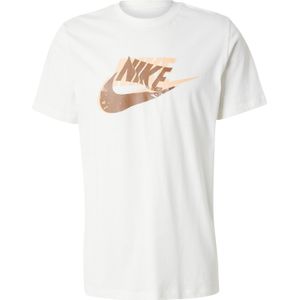 Nike Sportswear Shirt 'FUTURA'  bruin / perzik / offwhite