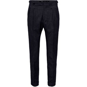 Antioch Bandplooibroek  navy