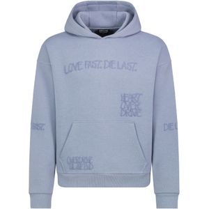 Sublevel Sweatshirt  opaal / duifblauw