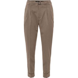 Antioch Bandplooibroek  bruin gemêleerd