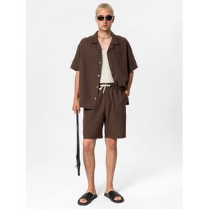 VAMOS CLO Overhemd 'Salvia'  bruin