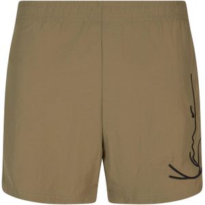 Karl Kani Zwemshorts  olijfgroen / zwart