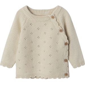 Lil Atelier Blouse - Gebreid - NbfLaguna - Tortelduif m. Pointel - Lil Atelier - 56 - Shirts