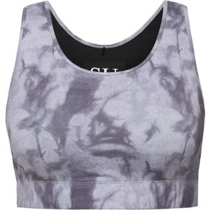 Studio Untold Top  grijs gemêleerd