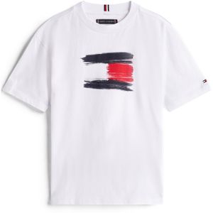 TOMMY HILFIGER Shirt  nachtblauw / rood / wit