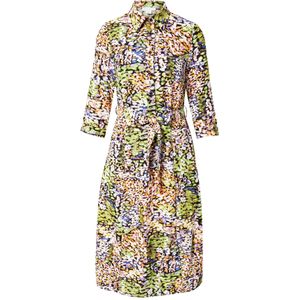 Warehouse Blousejurk  groen / oranje / zwart / wit