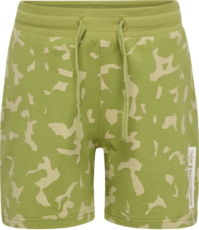 Hummel - hmlRUSH AOP SHORTS - Korte Broek - Jersey Stof - Volledige Print